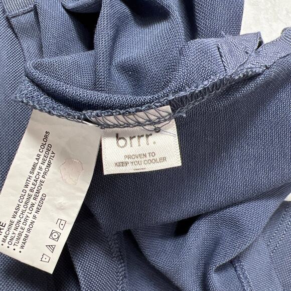 Greyson Omaha Golf Polo Mark Messier Foundation SIZE L Blue Short Sleeve Shirt - Picture 12 of 13